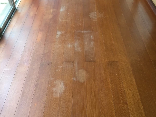 床の状態確認の例